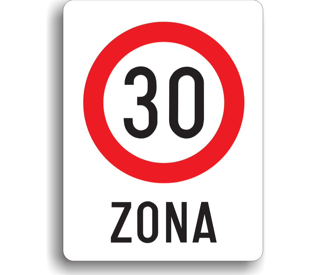 Zonă cu limitare de viteză la 30 km/h